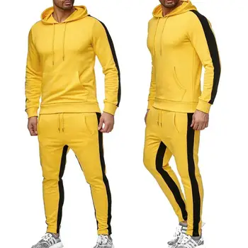 2022 vyrų naujas sportinis kostiumas hoodie vientisos spalvos hoodie + kelnės vyriški laisvalaikio medvilnės rudenį, žiemą šilumos palaidinukė vyrų atsitiktinis