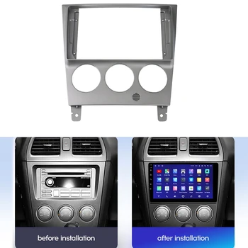 2Din Automobilio Radijo fascia Subaru Impreza 03-06 DVD Stereo Rėmo Plokštės Adapterio Montavimo Brūkšnys Montavimas Bezel Trim Kit