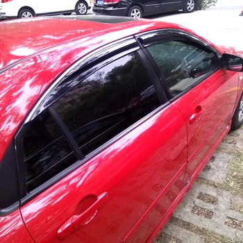 Angos Skydelis Dūmų Windows Pusėje, Saulės, Lietaus apsauga, Dekoratyvinis Reikmenys Mazda 6 Pirma karta, 2003 - 2013