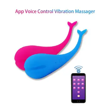 APP Nuotolinio Valdymo Balsu Makšties Vibratorius Moterims Silikono kiaušinių G Spot Clit Massager Suaugusiųjų Sekso žaislai Bluetooth mini masturbator