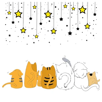 DABOXIBO Kalėdų Animaciją Kačių Metalo Pjovimo Miršta, Aišku, Antspaudai, Pelėsių 