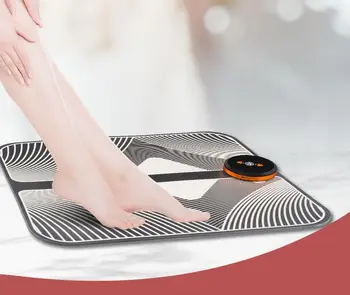 Elektros nuotolinio valdymo EMS sveikatos trinkelėmis masažo priemonė namo nešiojamą pedikiūro kilimėlis, belaidės protingas pėdų priežiūros priemonė