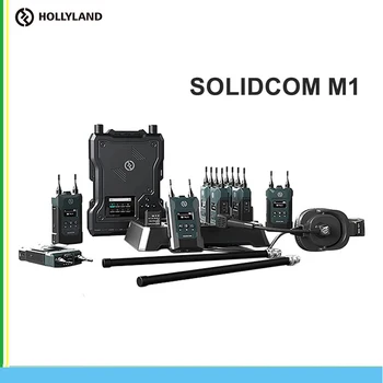 Hollyland Solidcom M1 8B Dvipusis Belaidis Domofonas Sistema Multi-Prietaisas Kaskados Belaidė laisvų Rankų įranga Domofonas Verslo Renginį