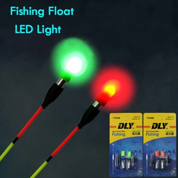 Karpių Žvejyba Plaukti Aukšto Ryškumo LED Žėrintis Šviesos Vandeniui Electric Light Stick 311 Baterija Šviesiai žalia/raudona 2019 naujas