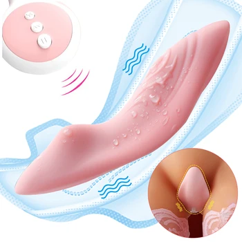 Nešiojamų Panty Vibratorius Klitorio Stimuliatorius Nematomas Vibruojantis Kiaušinis Sekso Žaislai Moteris Nuotolinę 10 Režimai, Sekso Parduotuvė