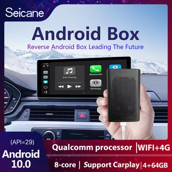 Scicane Naują Android 10.0 Carplay Lauke Wireless Dongle Aktyvatorius 4+64G BMW, Mercedes Benz Bmw Audi VW USB Plug Ir Play