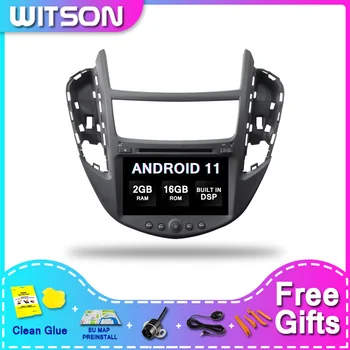 WITSON DSP 2GB 16 2Din Android 11 Automobilių Multimedijos Grotuvo CHEVROLET TRAX 2015 Radijo Garso GPS Glon