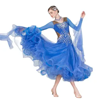 B-17204 Prabanga tarptautinio standarto sportinių šokių suknelė skatinimo sąrašą konkurencijos šiuolaikinių šokių suknelė