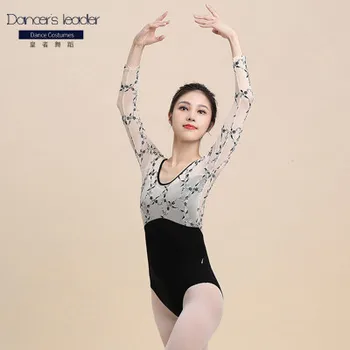 Baleto Mdc Dancewear Moterų Amerikos Drabužių, Siuvinėjimas Nėrinių Baleto Leotard Ballerina Drabužius Backless Gimnastika Leotard